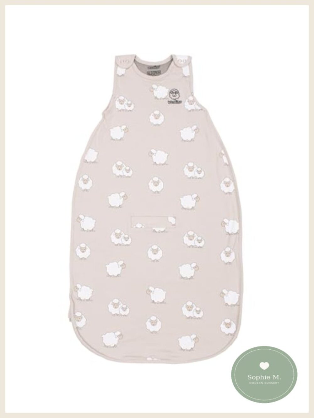 Merino Wool Organic Cotton Toddler Sleeping Sack Wearable Blanket 2-4 Years